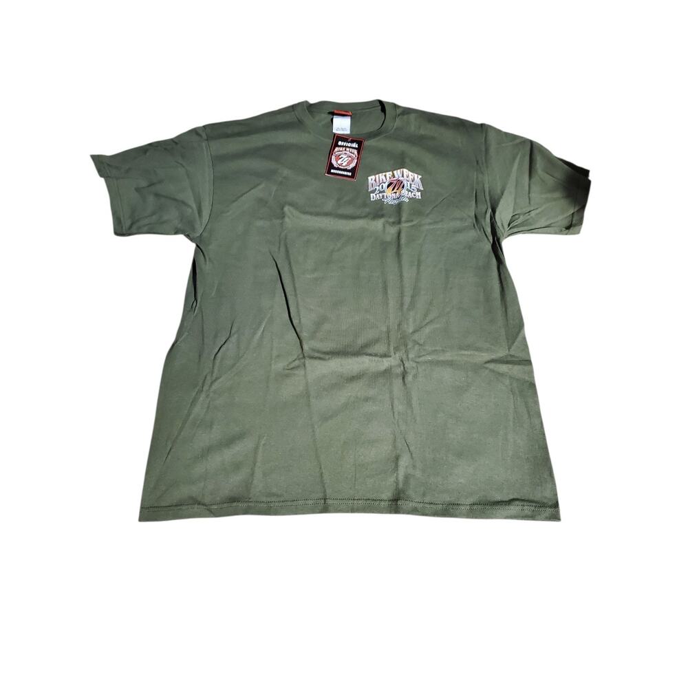 2015 Daytona Beach Florida 74th Bike Week T-Shirt XL Official Merchandise NWT